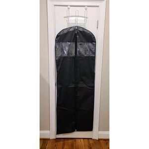 Set of 2 Hanging Garment Bags 65” Foldable Dress Covers Travel Storage
